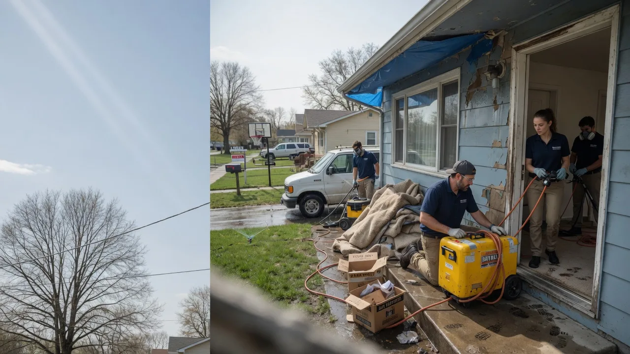 Basement Flood Cleanup in Paint Lick, KY near me